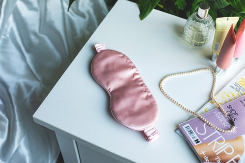 Silk eye mask